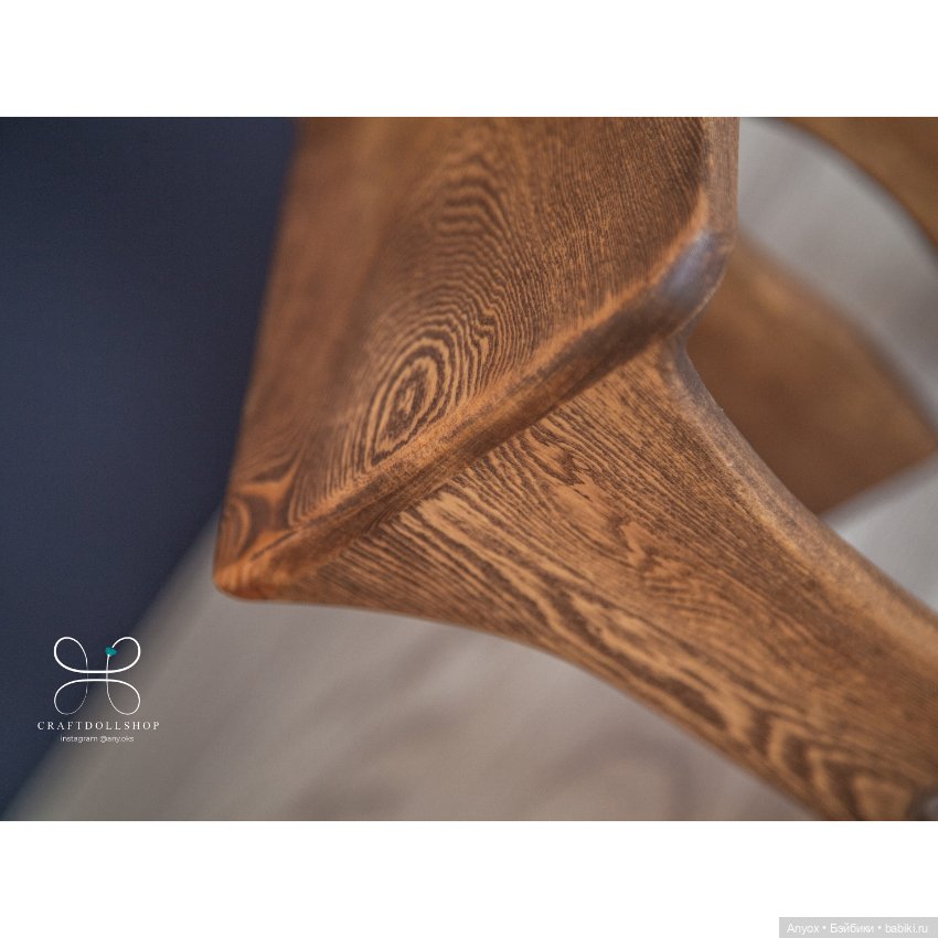 Деревянная мебель для кукол