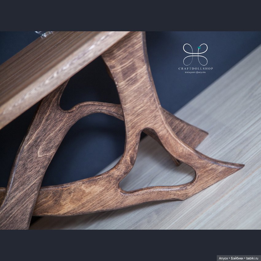 Деревянная мебель для кукол