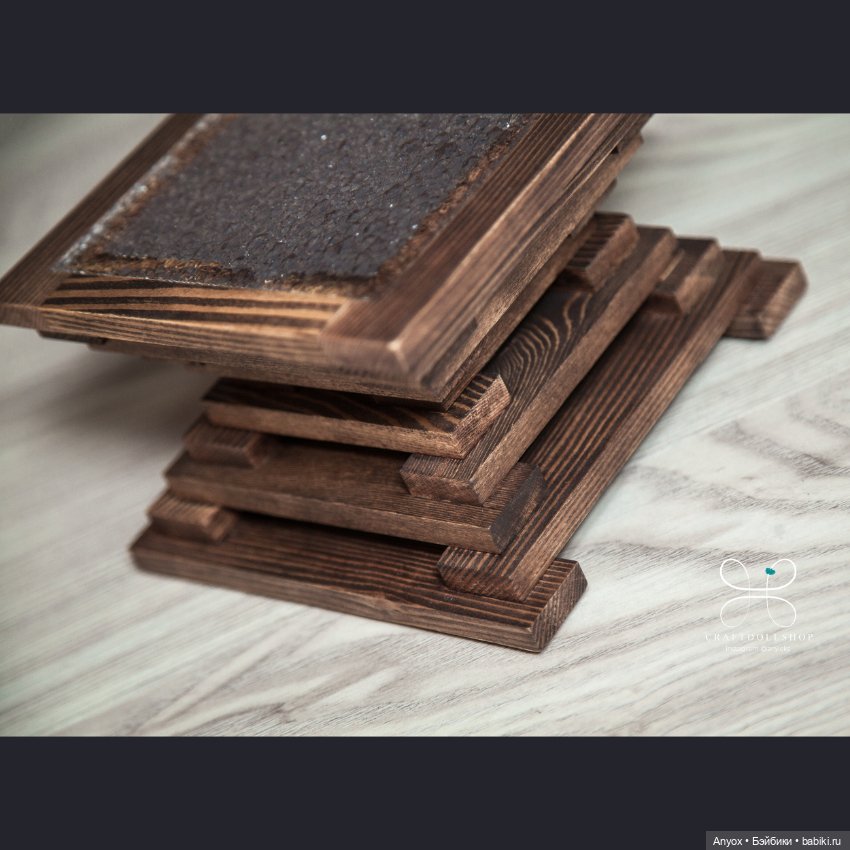 Деревянная мебель для кукол