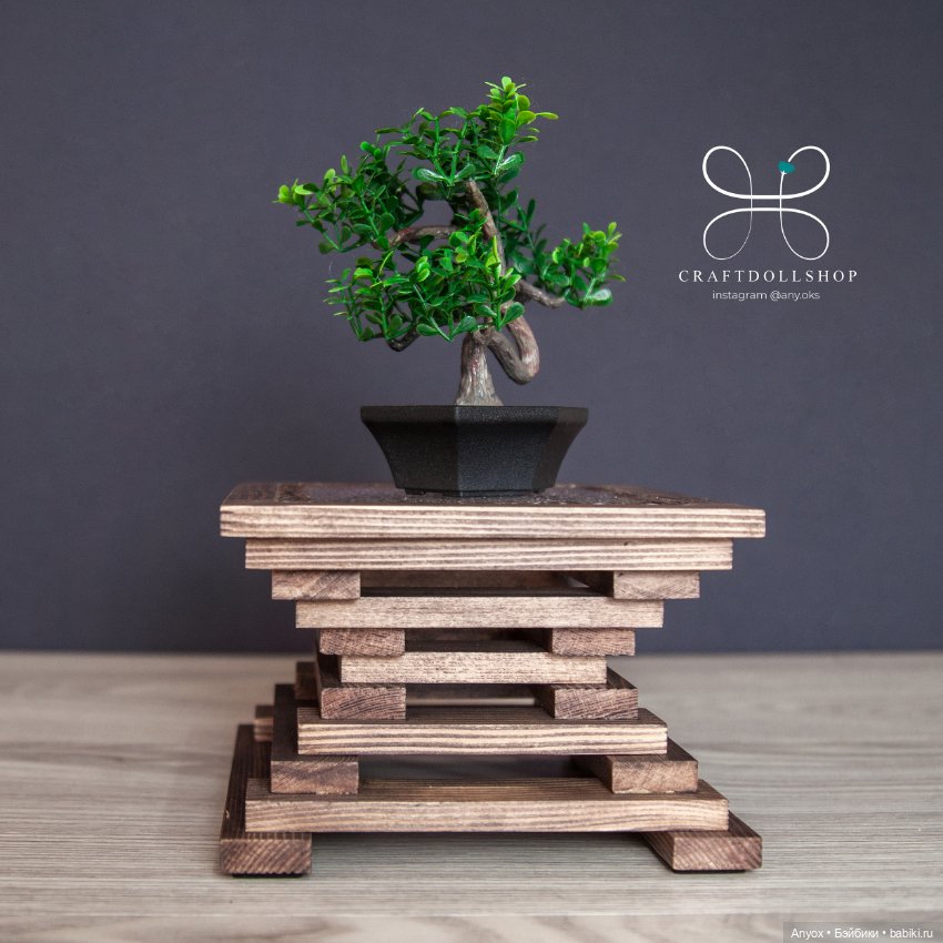 Деревянная мебель для кукол