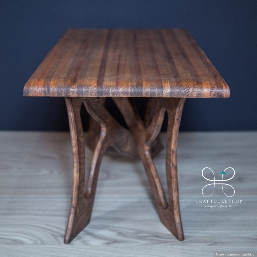 Деревянная мебель для кукол