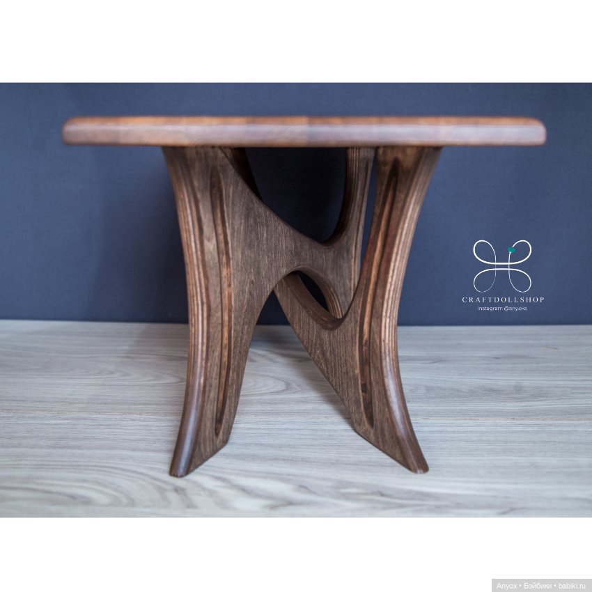 Деревянная мебель для кукол (фото 4)