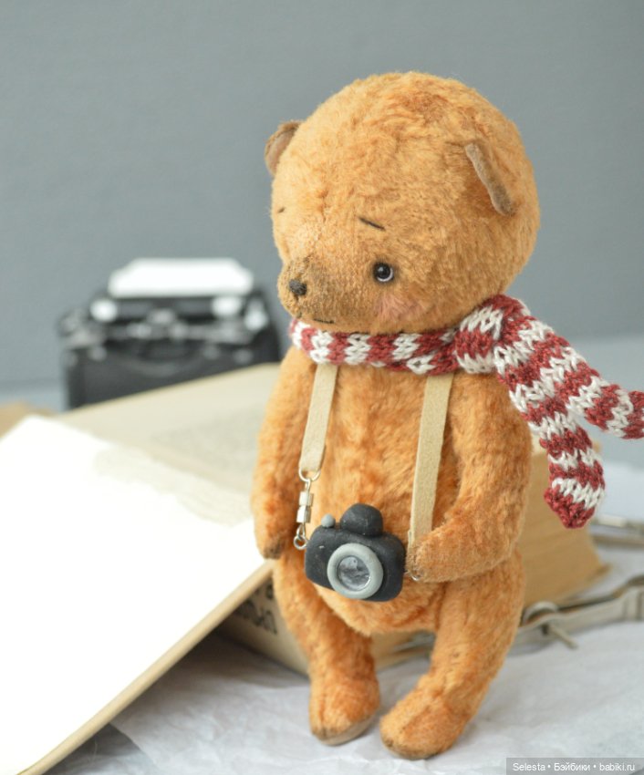 Мишутка Желточек — Авторские мишки Тедди и друзья: фото (фото 9)