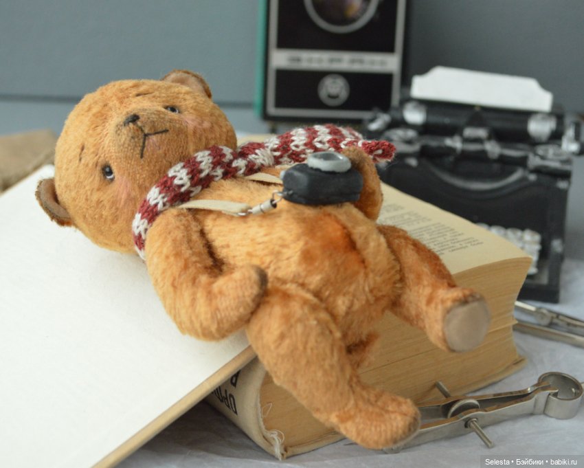 Мишутка Желточек — Авторские мишки Тедди и друзья: фото (фото 3)