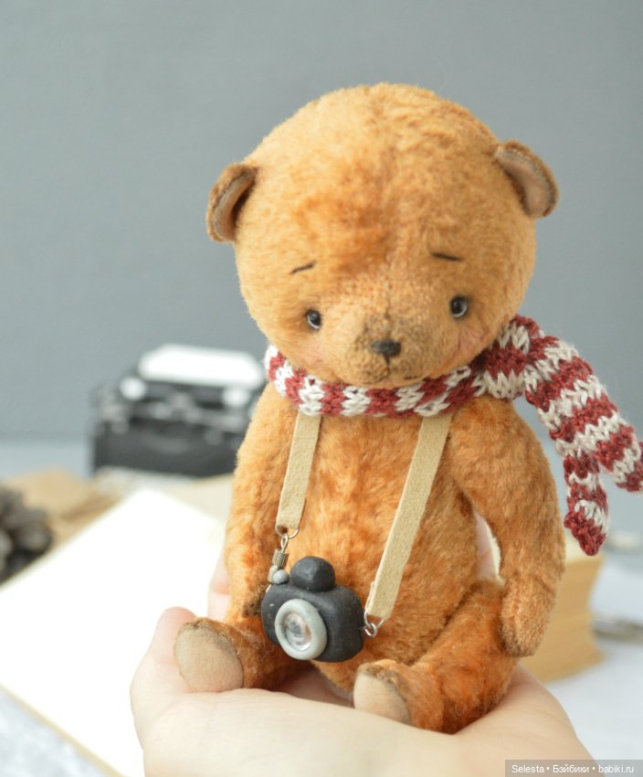 Мишутка Желточек — Авторские мишки Тедди и друзья: фото