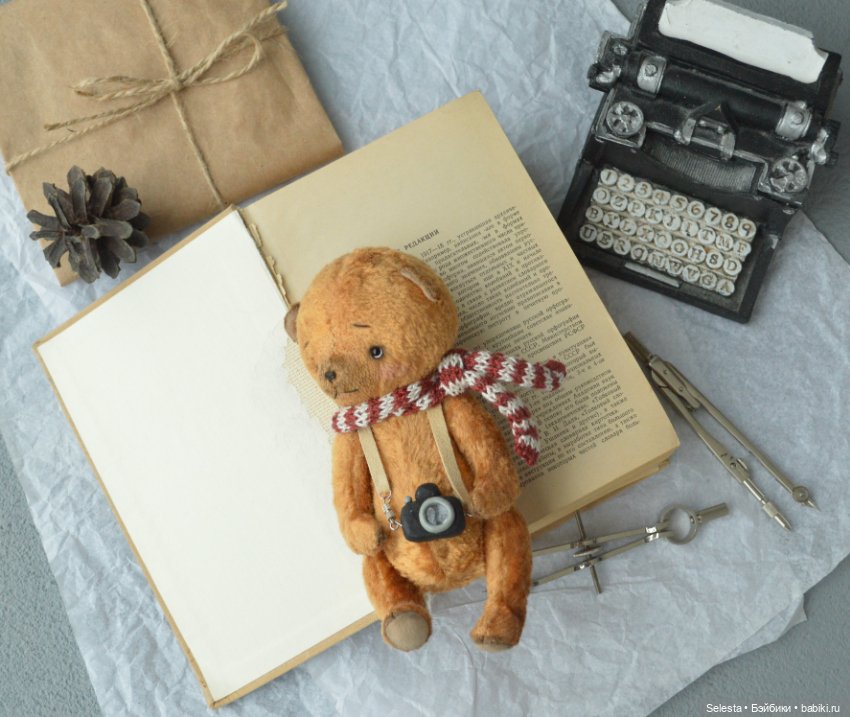 Мишутка Желточек — Авторские мишки Тедди и друзья: фото (фото 2)