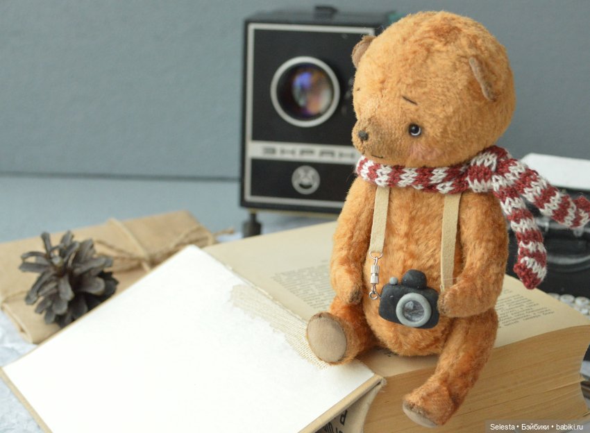 Мишутка Желточек — Авторские мишки Тедди и друзья: фото