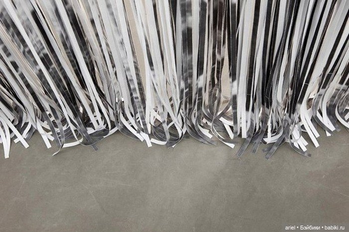 Инсталляции из бумажных лент художницы Наама Арад (Naama Arad) (фото 4)