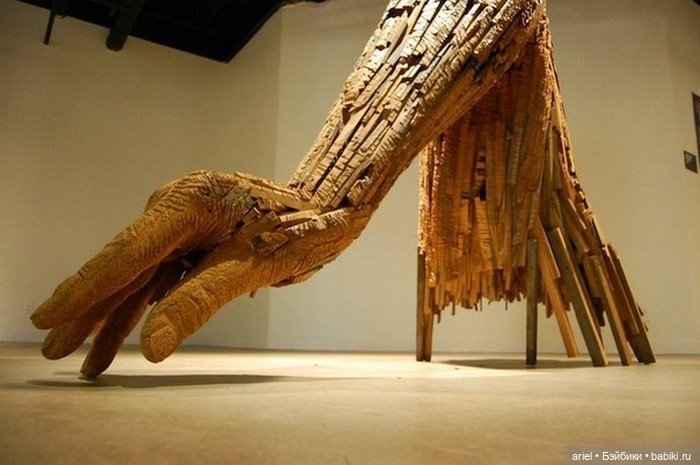 Деревянные скульптуры Andy Tirado (фото 2)