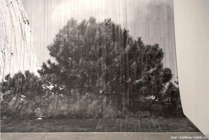 Инсталляции из бумажных лент художницы Наама Арад (Naama Arad) (фото 3)