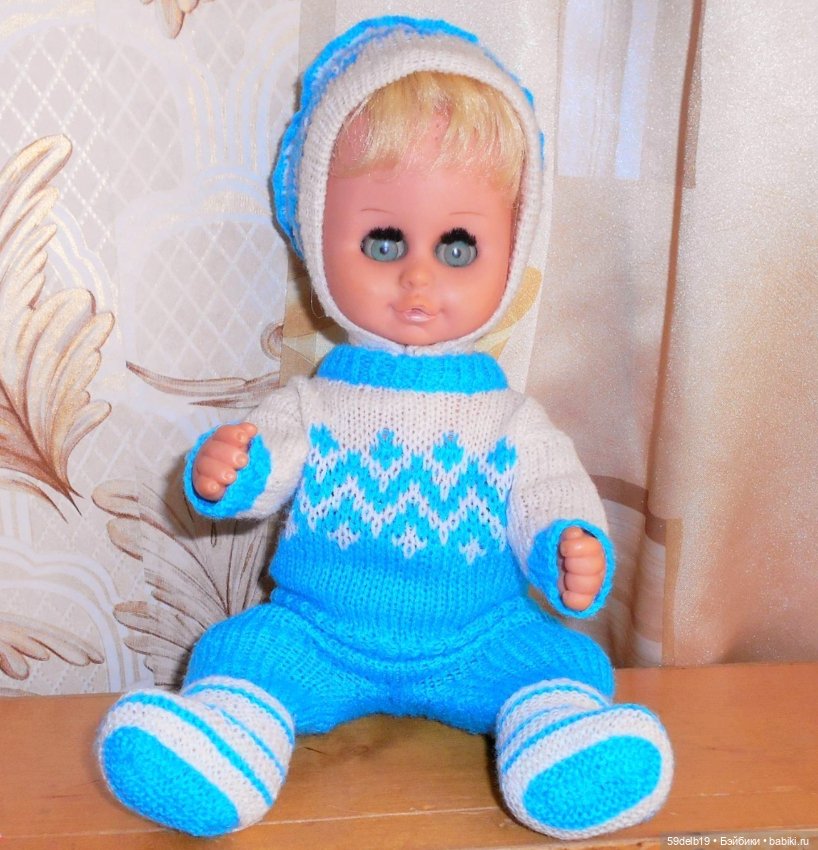 Наряды с норвежскими узорами для кукол паолочек и других кукол (фото 6)