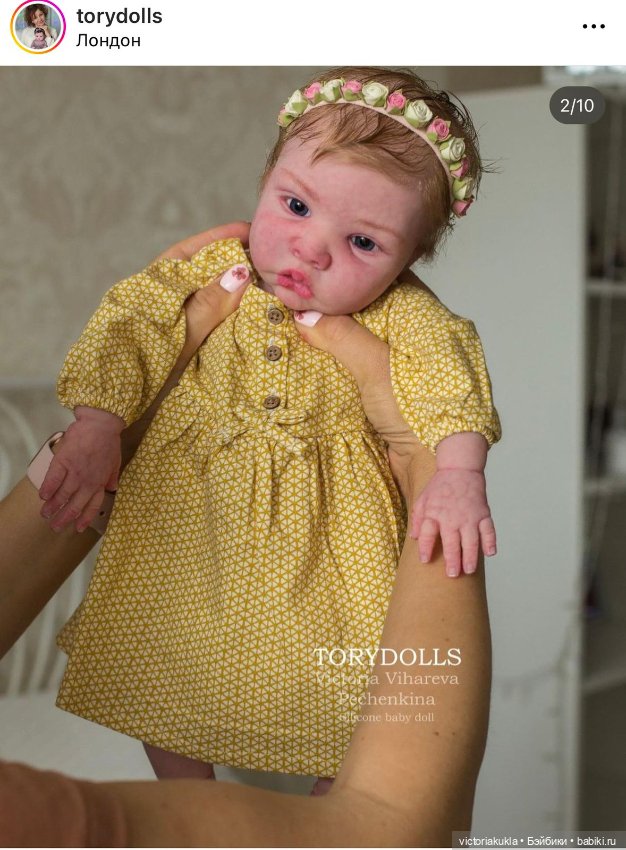 Куклы из силикона лимитированного тиража Marta" 51 сm by torydolls