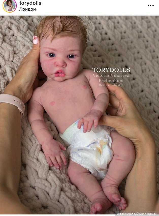 Куклы из силикона лимитированного тиража Marta" 51 сm by torydolls