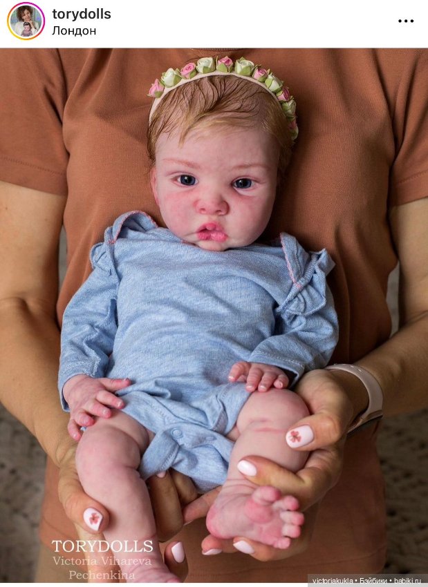 Куклы из силикона лимитированного тиража Marta" 51 сm by torydolls