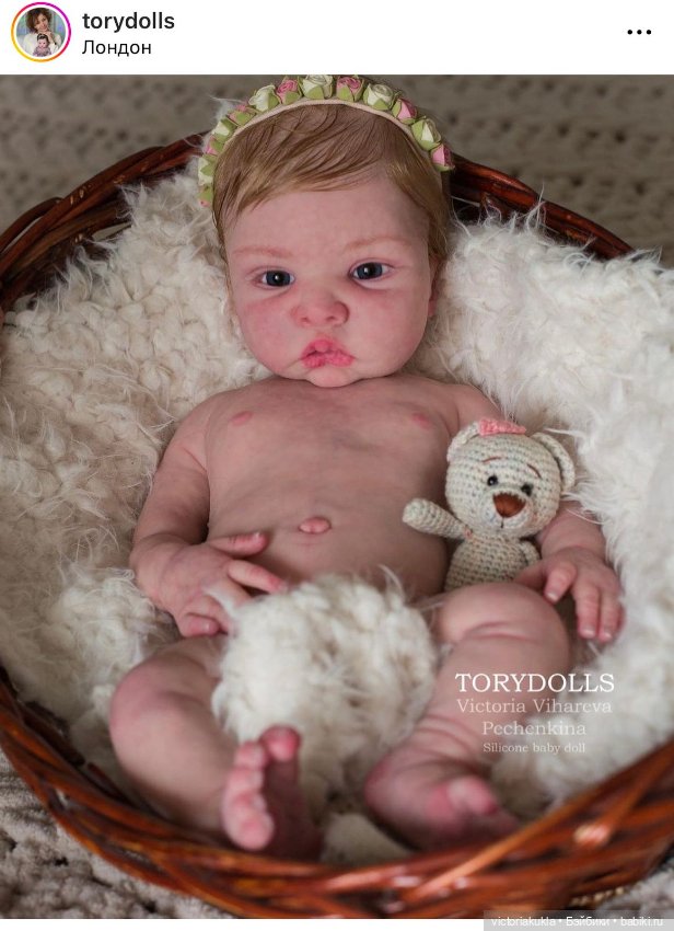 Куклы из силикона лимитированного тиража Marta" 51 сm by torydolls
