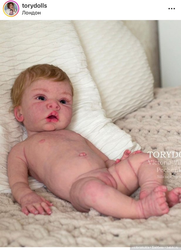 Куклы из силикона лимитированного тиража Marta" 51 сm by torydolls