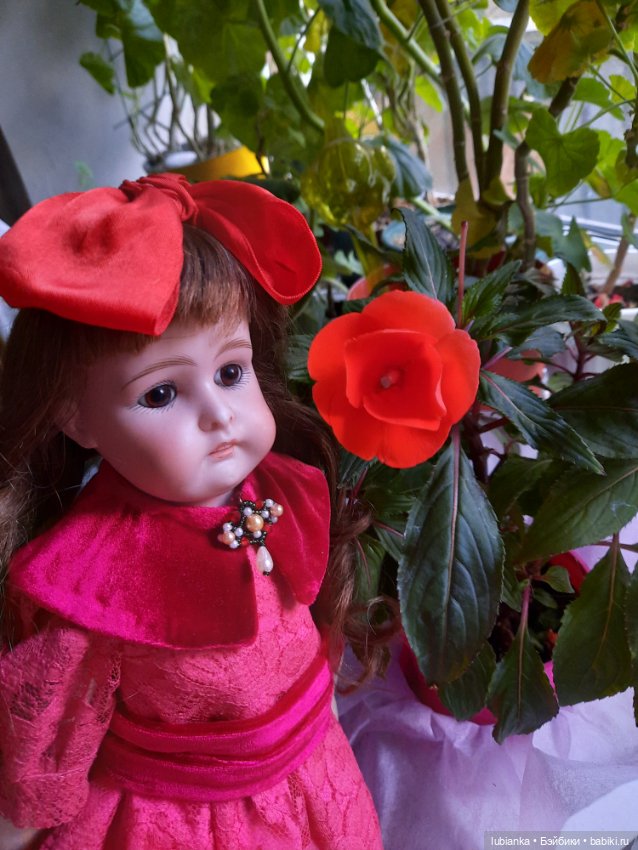 Цветочек...аленький🌹 — Антикварные куклы Kestner (Кестнер) JDK: Хильда (фото 3)