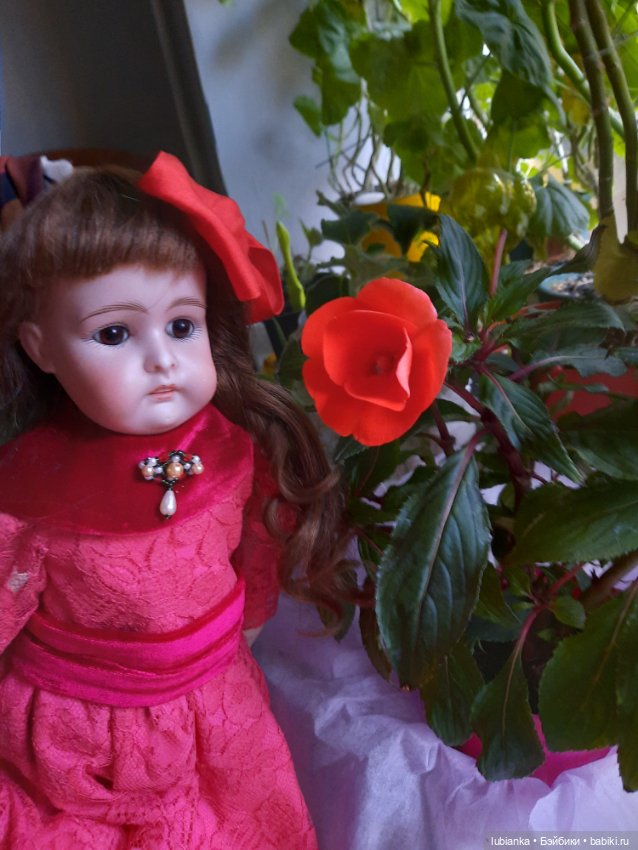 Цветочек...аленький🌹 — Антикварные куклы Kestner (Кестнер) JDK: Хильда (фото 10)