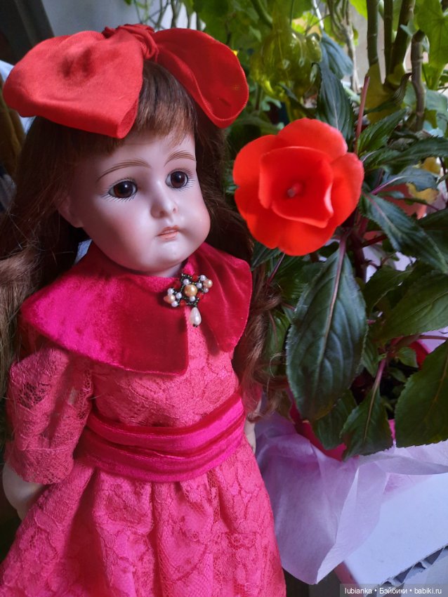 Цветочек...аленький🌹 — Антикварные куклы Kestner (Кестнер) JDK: Хильда (фото 2)