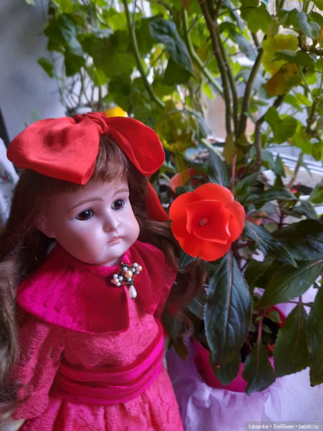 Цветочек...аленький🌹 — Антикварные куклы Kestner (Кестнер) JDK: Хильда (фото 6)