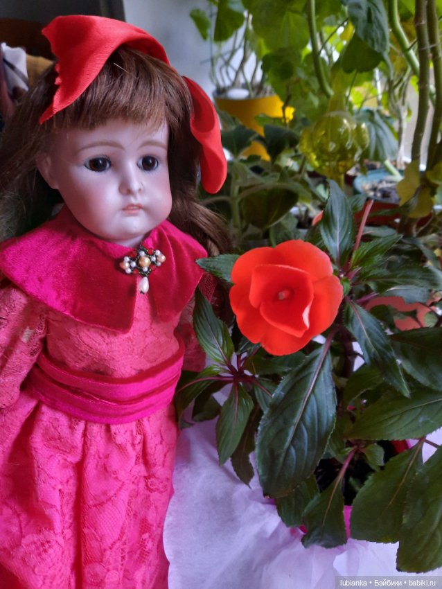 Цветочек...аленький🌹 — Антикварные куклы Kestner (Кестнер) JDK: Хильда (фото 7)