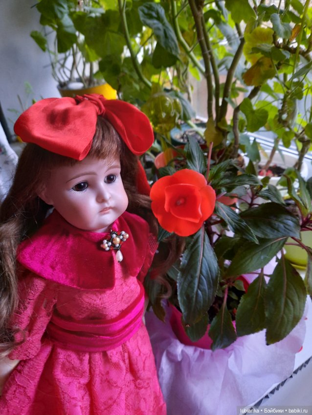Цветочек...аленький🌹 — Антикварные куклы Kestner (Кестнер) JDK: Хильда (фото 5)
