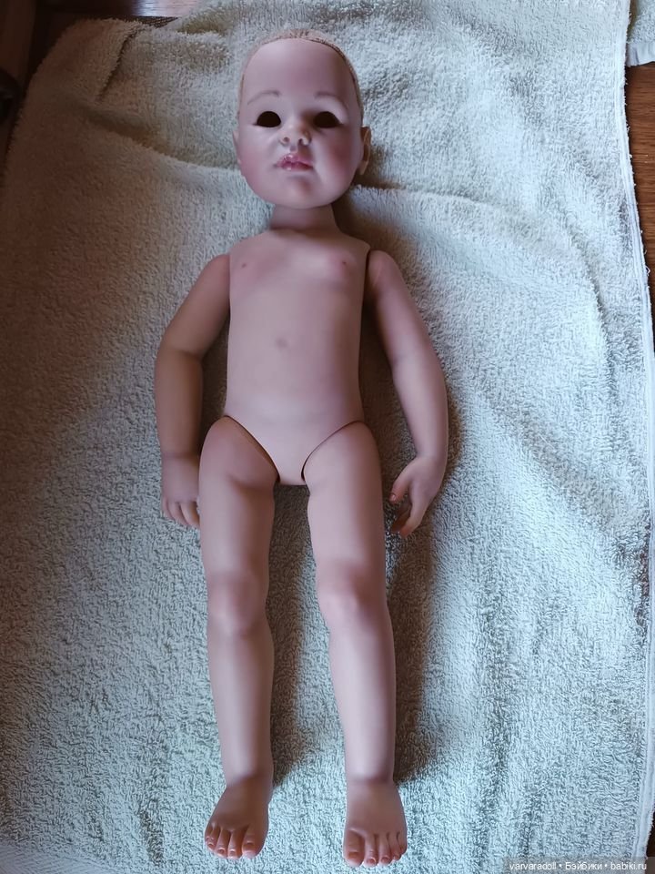 Расписала Я Готсика — Реставрация и преображение кукол: ремонт (фото 3)