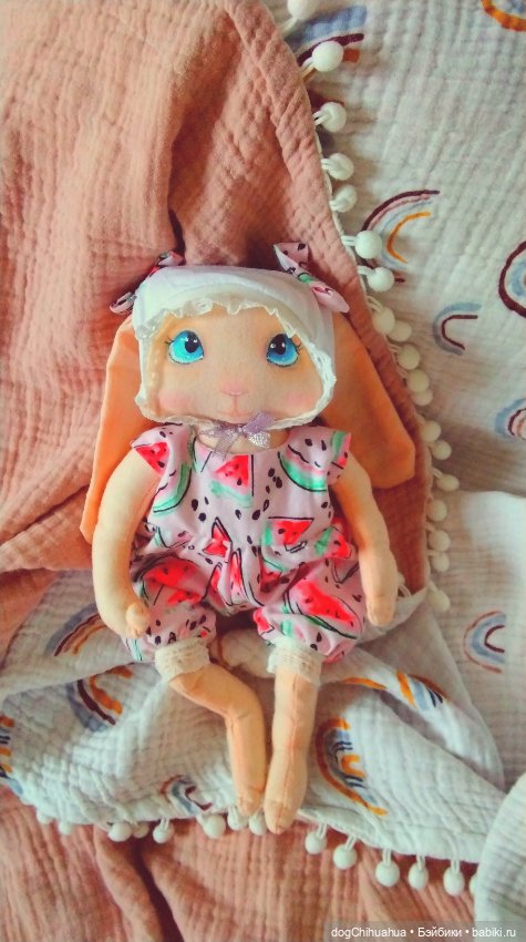 Малыши зайки ищут дом — Текстильные игрушки и примитивы: кофейные