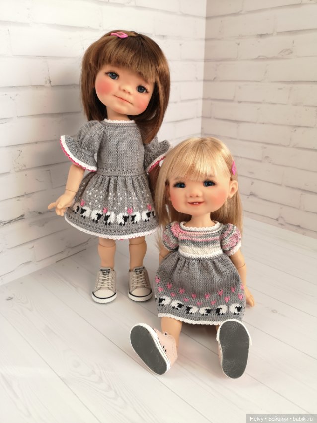 Платья с овечками для Медовят (фото 10)