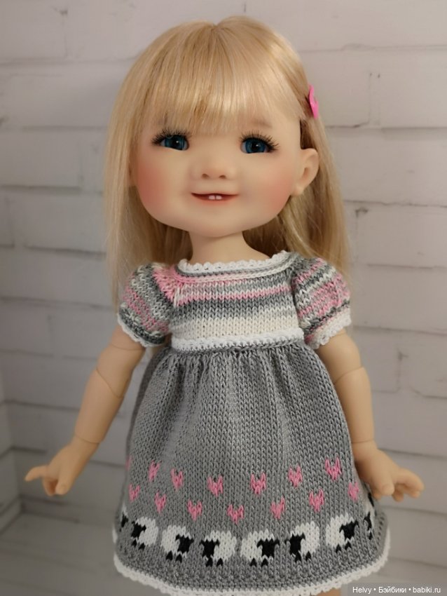 Платья с овечками для Медовят (фото 3)