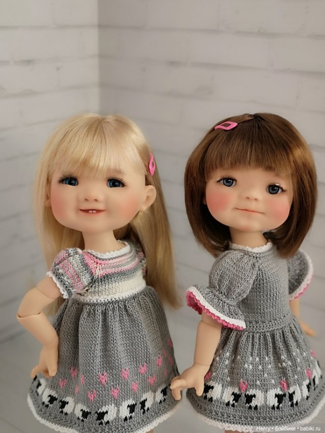 Платья с овечками для Медовят (фото 7)