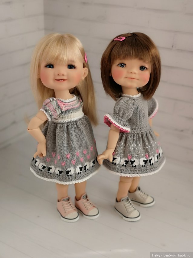 Платья с овечками для Медовят (фото 6)