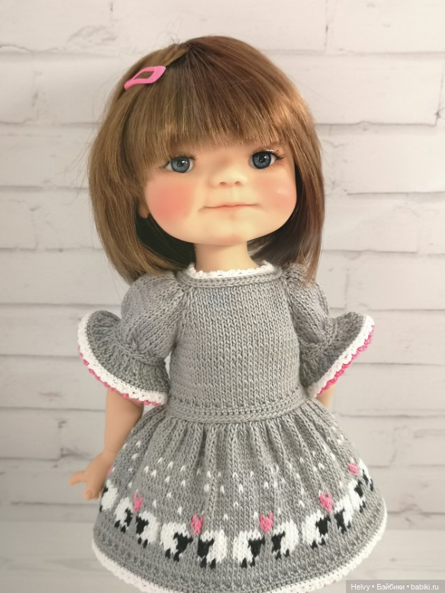 Платья с овечками для Медовят (фото 2)