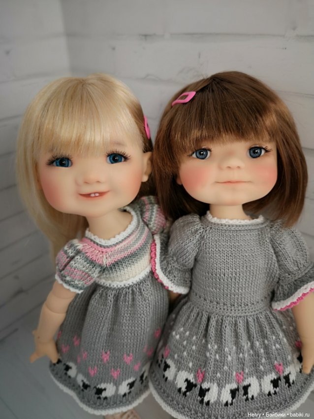 Платья с овечками для Медовят