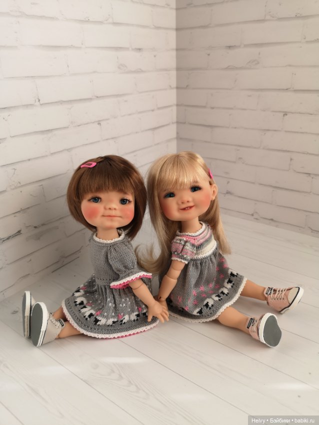 Платья с овечками для Медовят (фото 9)