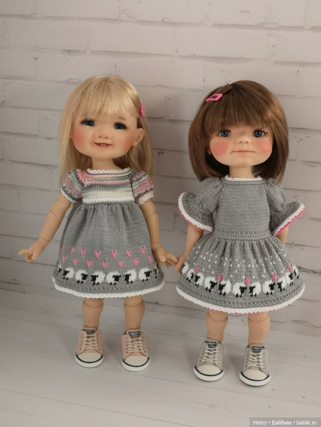 Платья с овечками для Медовят (фото 5)