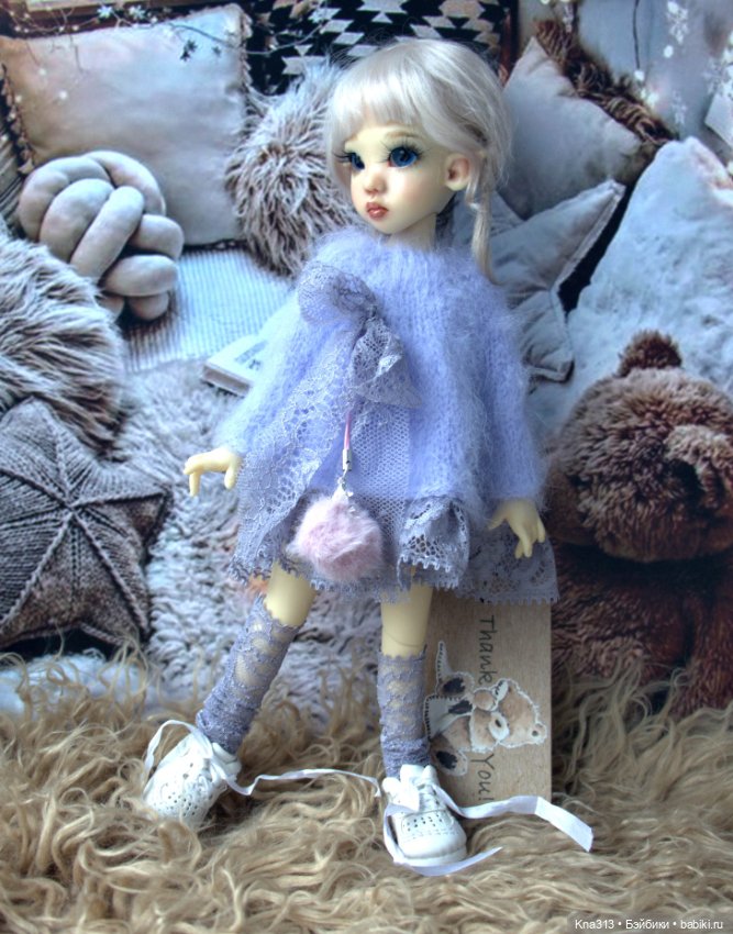 Зимнее и пушистое — Одежда и обувь для кукол своими руками: фото