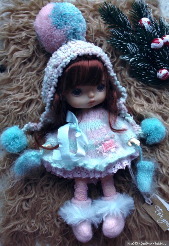 Зимнее и пушистое — Одежда и обувь для кукол своими руками: фото