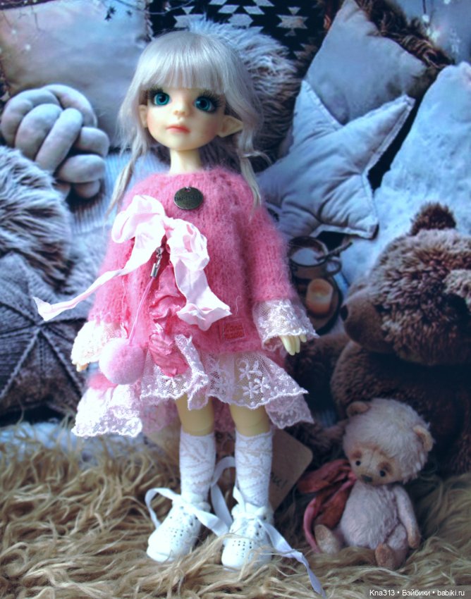 Зимнее и пушистое — Одежда и обувь для кукол своими руками: фото
