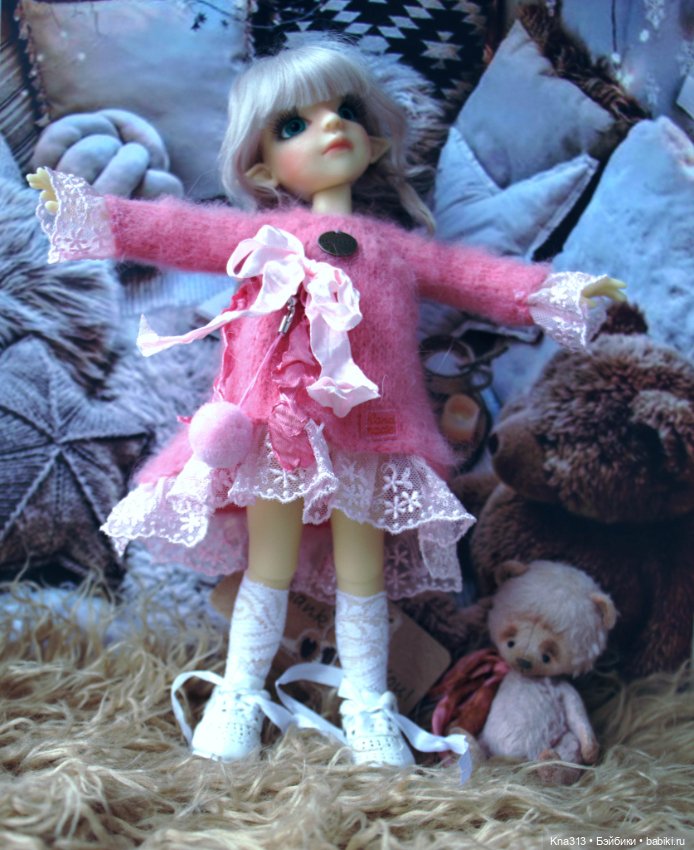 Зимнее и пушистое — Одежда и обувь для кукол своими руками: фото