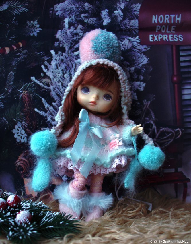 Зимнее и пушистое — Одежда и обувь для кукол своими руками: фото