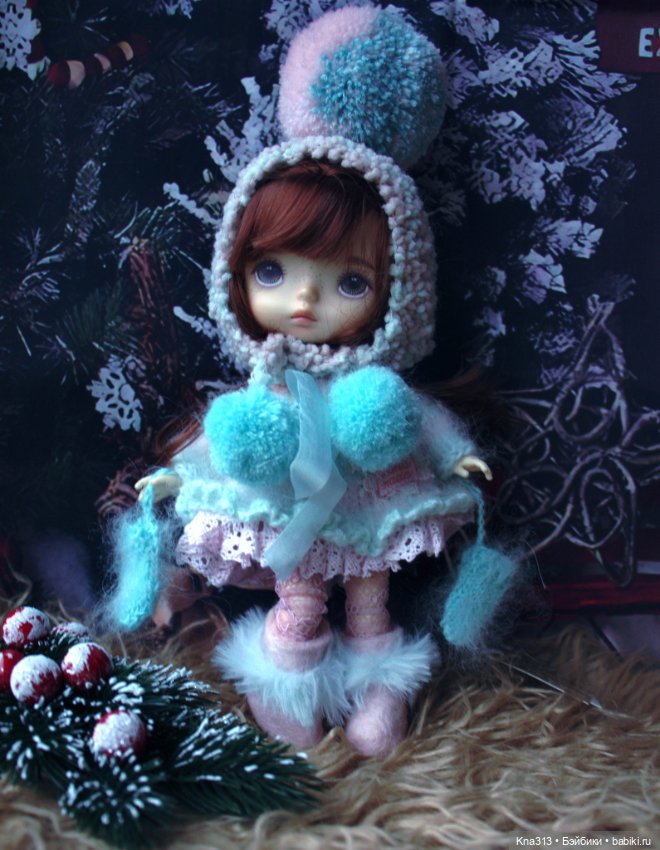 Зимнее и пушистое — Одежда и обувь для кукол своими руками: фото