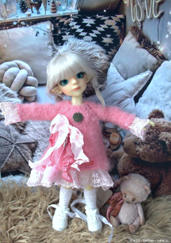 Зимнее и пушистое — Одежда и обувь для кукол своими руками: фото
