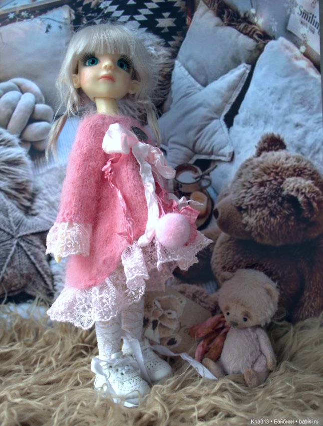 Зимнее и пушистое — Одежда и обувь для кукол своими руками: фото