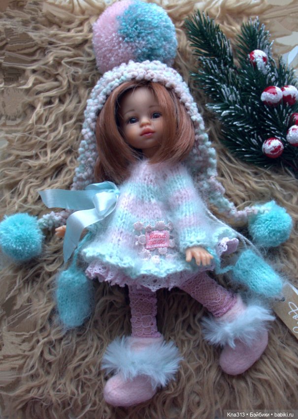 Зимнее и пушистое — Одежда и обувь для кукол своими руками: фото