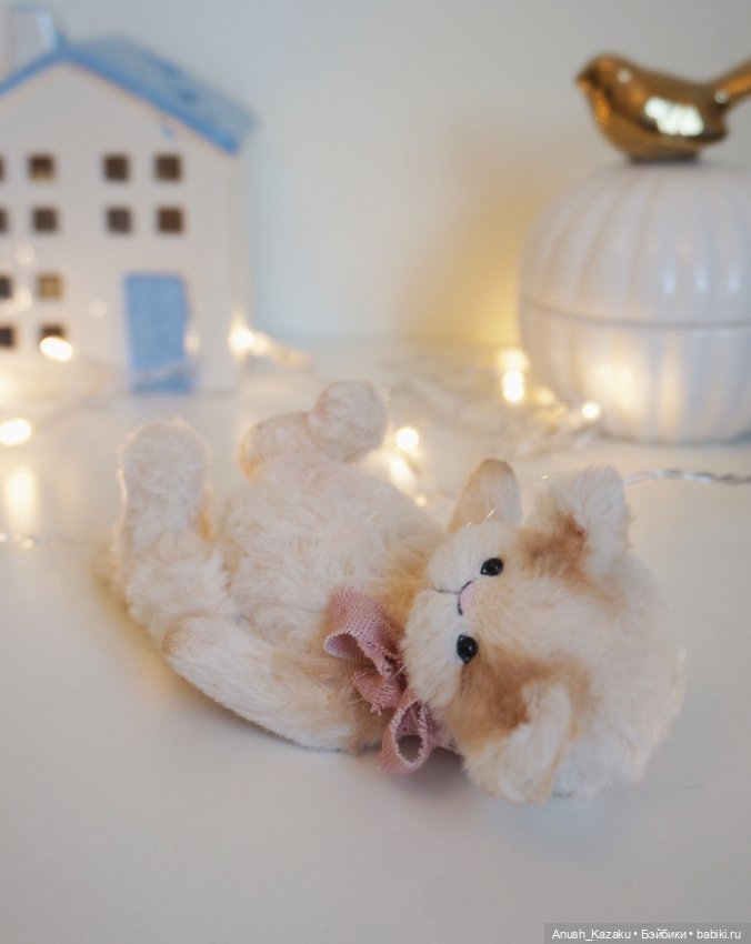 Котёночек Мэлвин 💗 — Авторские мишки Тедди и друзья: фото (фото 2)