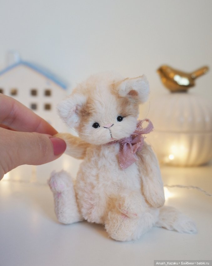 Котёночек Мэлвин 💗 — Авторские мишки Тедди и друзья: фото (фото 6)