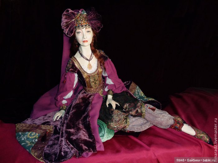 Авторские куклы Нины Радзиховской