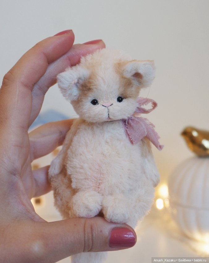 Котёночек Мэлвин 💗 — Авторские мишки Тедди и друзья: фото (фото 7)