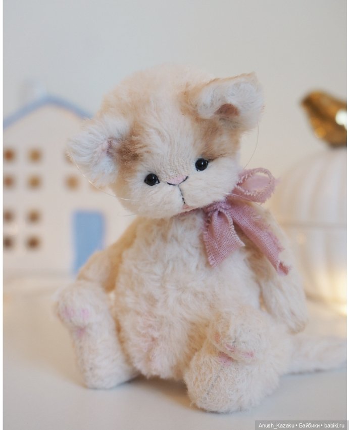 Котёночек Мэлвин 💗 — Авторские мишки Тедди и друзья: фото (фото 5)